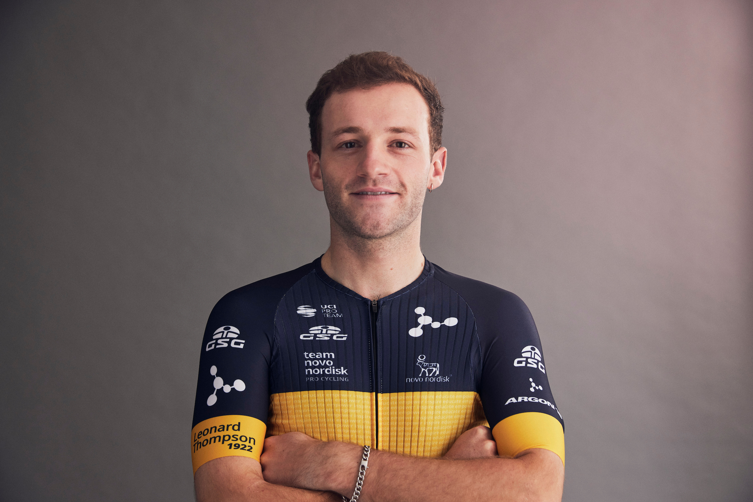 選手支給品】 team novo nordisk サーマルベストSサイズ