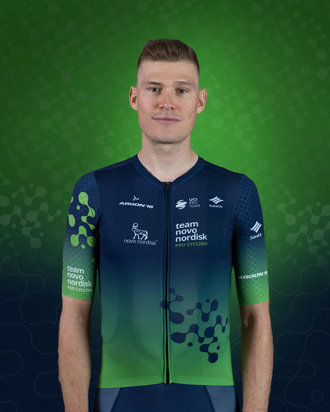 選手支給品】 team novo nordisk サーマルベストSサイズ