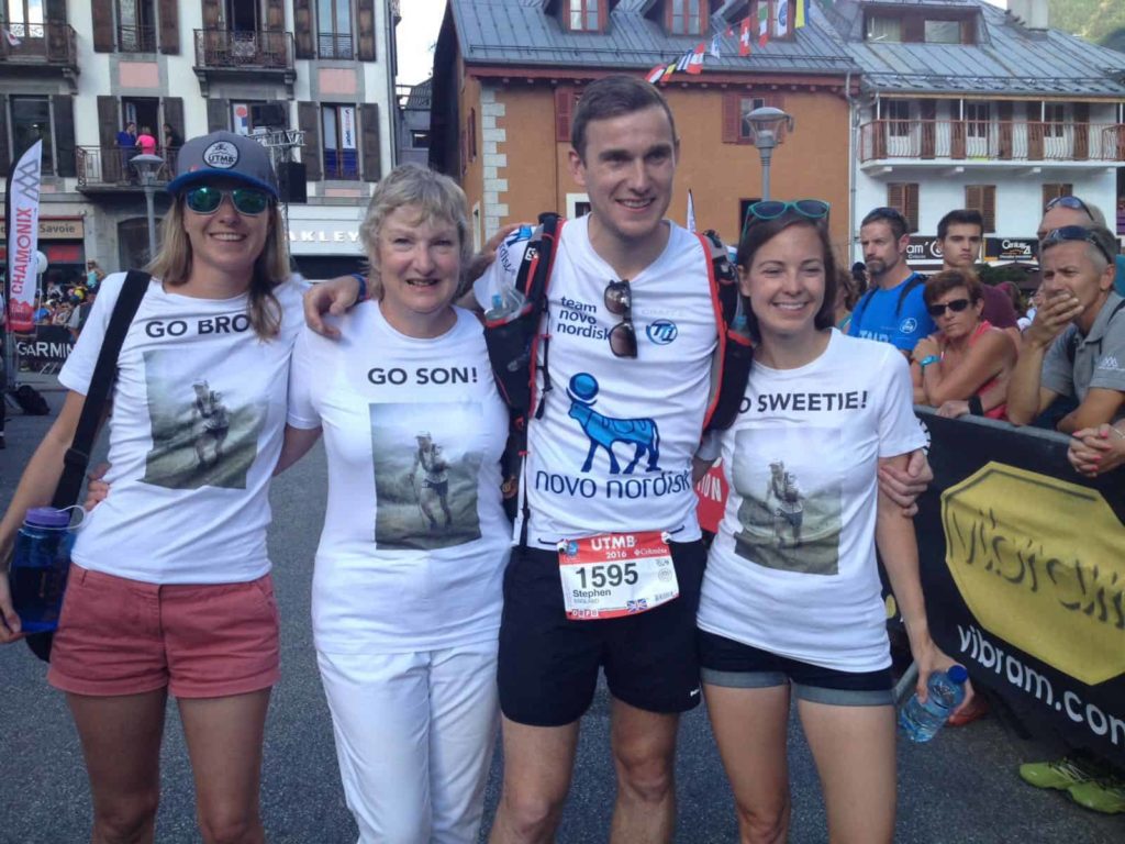 Stephen England | Team Novo Nordisk | Ultra Trail du Mont Blanc - UTMB