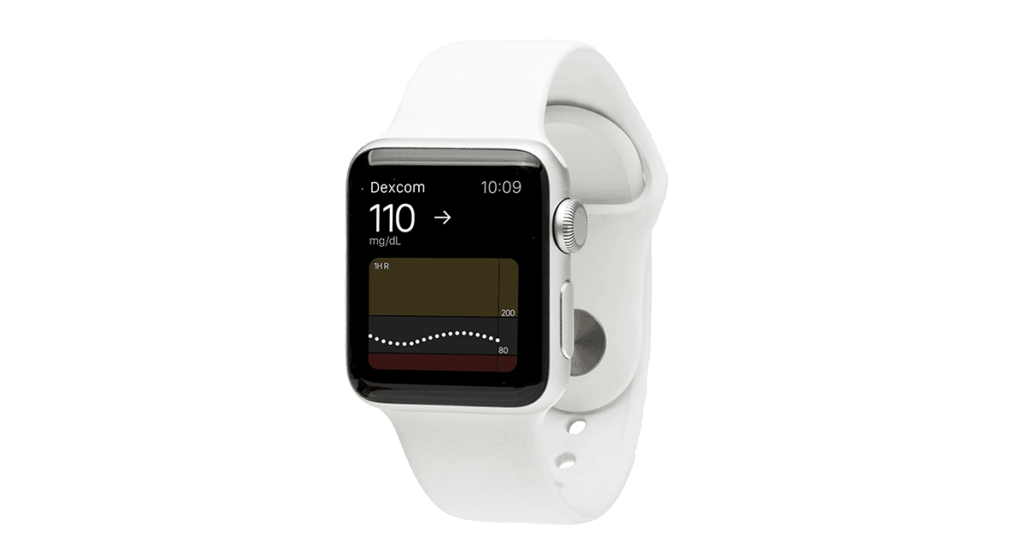 Team Novo Nordisk | Dexcom G6 | applewatch-white-facingleft