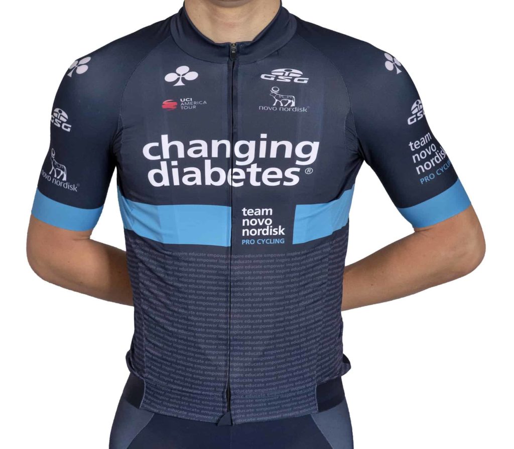 Team Novo Nordisk 2019 Jersey | Inspire Educate Empower