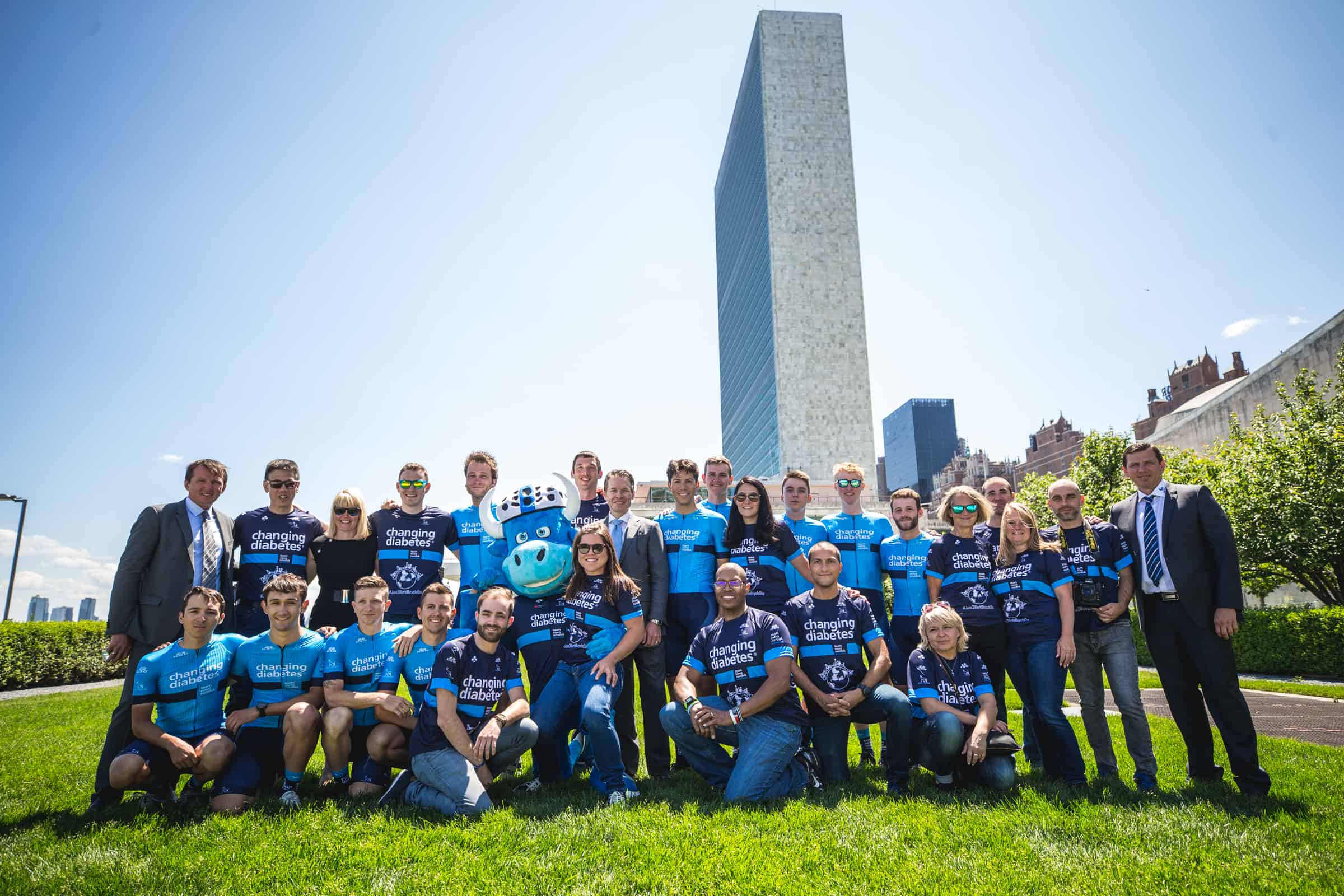 Team Novo Nordisk | 2019 World Bicycle Day UN - Team Novo Nordisk