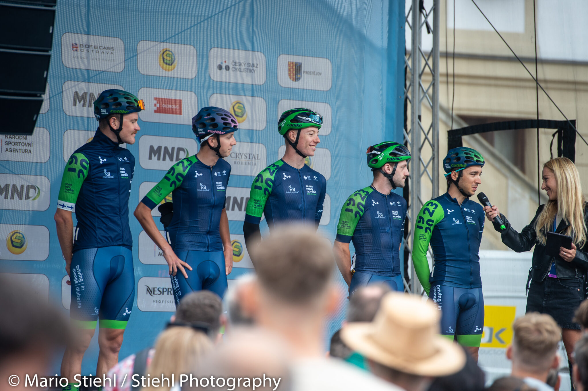 Beadle shows his mettle on stage two of Czech Tour Team Novo Nordisk